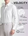 Arrow Vertical Striped Liberty Classic Fit Velocity Shirt