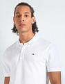 Tommy Hilfiger Transitional Cotton Solid Polo Shirt