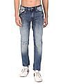 Flying Machine Distressed Michael Slim Tapered Fit Jeans