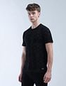 Flying Machine Geometric Printed Essentials T-Shirt