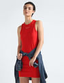 Tommy Hilfiger Solid Tank Bodycon Dress
