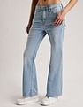 Calvin Klein Jeans Light-Wash Mid Rise Bootcut Jeans