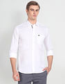 Arrow Sports Solid Twill Shirt