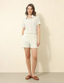 U.S. Polo Assn. Women Schiffli Co-Ord Set