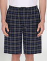 USPA Innerwear Pure Cotton Checked I692 Bermudas - Pack Of 1