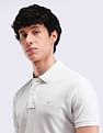 Flying Machine Knitted Regular Fit Polo Shirt