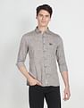 U.S. Polo Assn. Denim Co. Solid Cotton Casual Shirt