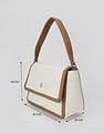 Tommy Hilfiger Solid Brown Pu Sling Bag