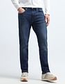 Flying Machine Slash Slim Tapered Fit Jeans