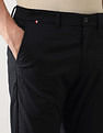 Arrow Sport Dobby Slim Fit Solid Chinos