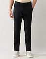 Arrow Sport Dobby Slim Fit Solid Chinos