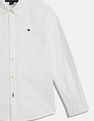 Tommy Hilfiger Kids Boys Solid Regular-Fit Cotton Shirt