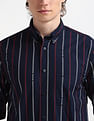 Tommy Hilfiger Double Stripe Cotton Shirt