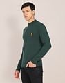 U.S. Polo Assn. Mock Neck Solid Sweater