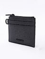 Calvin Klein Logo Black Leather Bi-Fold Wallet