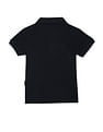 U.S. Polo Assn. Kids Brand Tape Popcorn Polo Shirt