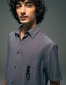 Flying Machine Textured Oversized Fit Shirt