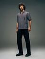 Flying Machine Textured Oversized Fit Shirt