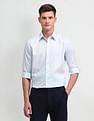 Arrow Newyork Horizontal Striped Manhattan Slim Fit Shirt
