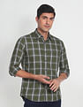 Arrow Sports Tartan Check Cotton Shirt