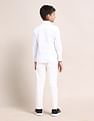 U.S. Polo Assn. Kids Boys Brand Stripe Cotton Shirt