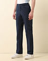 U.S. Polo Assn. Textured Riley Straight Fit Trousers