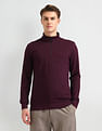 Arrow Textured Regular Fit Sweatshirt