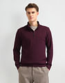 Arrow Textured Regular Fit Sweatshirt