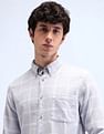 Flying Machine Dupplin Checked Slim Fit Shirt
