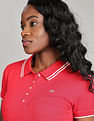 Tommy Hilfiger Solid Slim Fit Cotton Polo Shirt