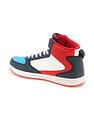 U.S. Polo Assn. Men Myles Red Retro Court Mid Top Sneakers