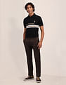 U.S. Polo Assn. Horizontal Striped Cotton Polo Shirt