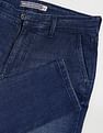 Flying Machine Whiskered Mankle Slim Fit Jeans