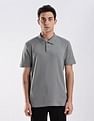 Calvin Klein Jeans Regular-Fit Solid Cotton Polo Shirt
