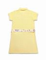U.S. Polo Assn. Kids Girls Solid A Line Polo Dress