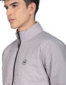Flying Machine High Neck Solid Reversible Jacket