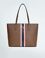 U.S. Polo Assn. Women Signature Stripe Tote Bag