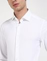 Tommy Hilfiger White Men's Shirt for Crisp Look