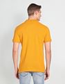 U.S. Polo Assn. Denim Co. Brand Print Ribbed Collar Polo Shirt