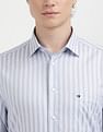 Tommy Hilfiger Oxford Melange Vertical Striped Shirt