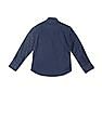 U.S. Polo Assn. Kids Boys Button Down Collar Solid Shirt