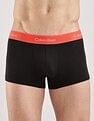 Calvin Klein Underwear Multi-Coloured Solid Low Rise Trunk - Pack Of 3