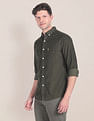 U.S. Polo Assn. Cutaway Collar Corduroy Shirt