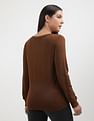 Tommy Hilfiger Ivory Boatneck Sweater