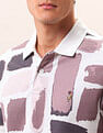 U.S. Polo Assn. Denim Co. Abstract Printed Pure Cotton Polo Shirt