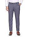 Arrow Tailored Fit Patterned Weave Two Piece Suit