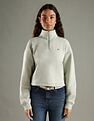 Tommy Hilfiger Regular Fit Cotton Half-Zip Sweatshirt