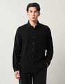 Arrow Textured Pure Cotton Shirt