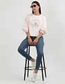 Tommy Hilfiger Cotton Raglan Sleeves  Sweatshirt