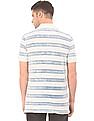 U.S. Polo Assn. Denim Co. Striped Muscle Fit Polo Shirt